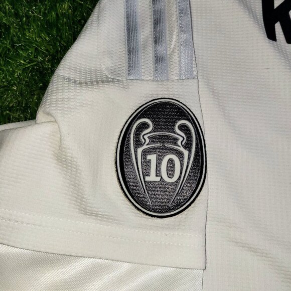 Cristiano Ronaldo Real Madrid 2015 2016 UEFA FINAL Home Soccer Jersey Shirt L - Picture 6 of 10